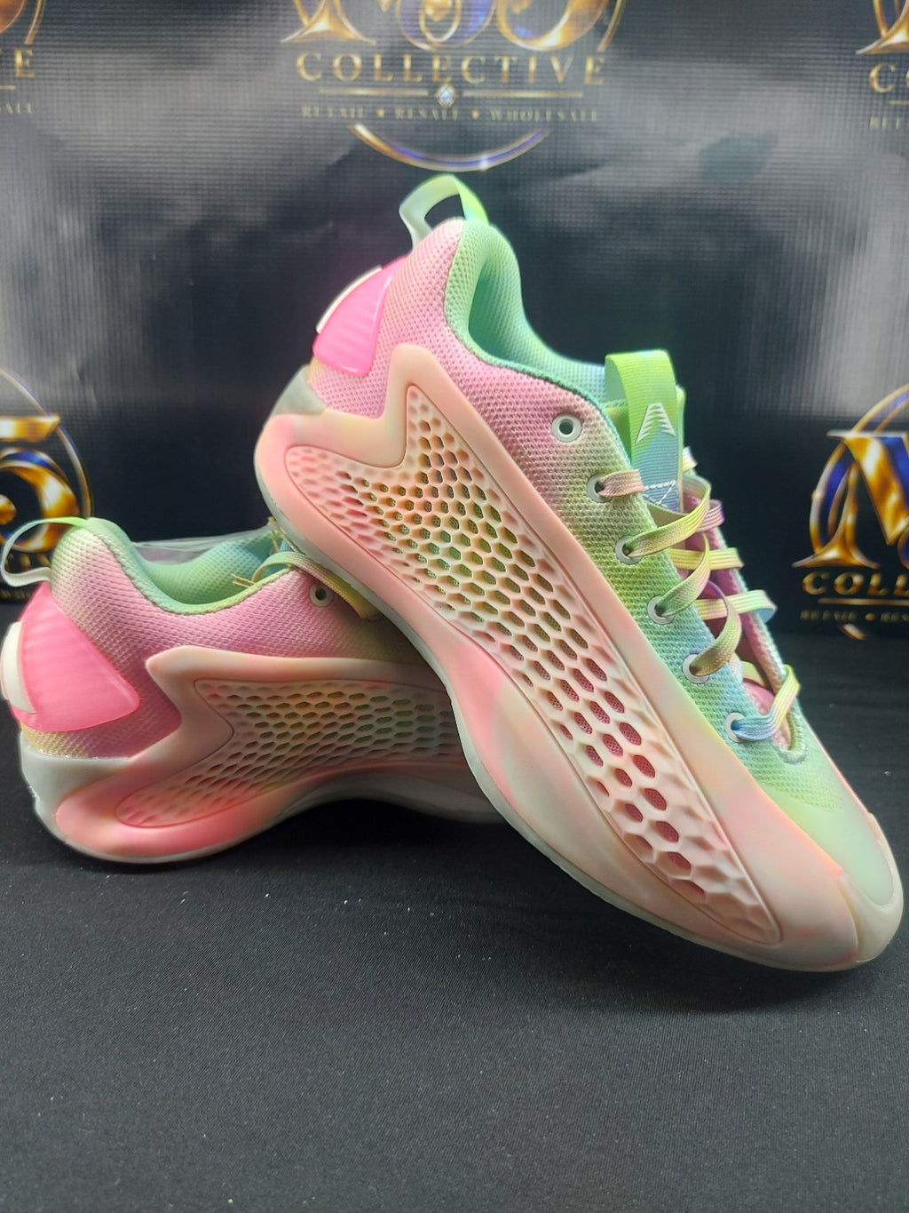 Adidas Anthony Edwards 1 J Low JR3916 size 5Y actual item photo 1
