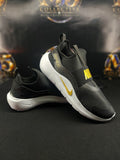 Nike Flex Runner 4 GS black metallic gold size 6.5Y original photo 1