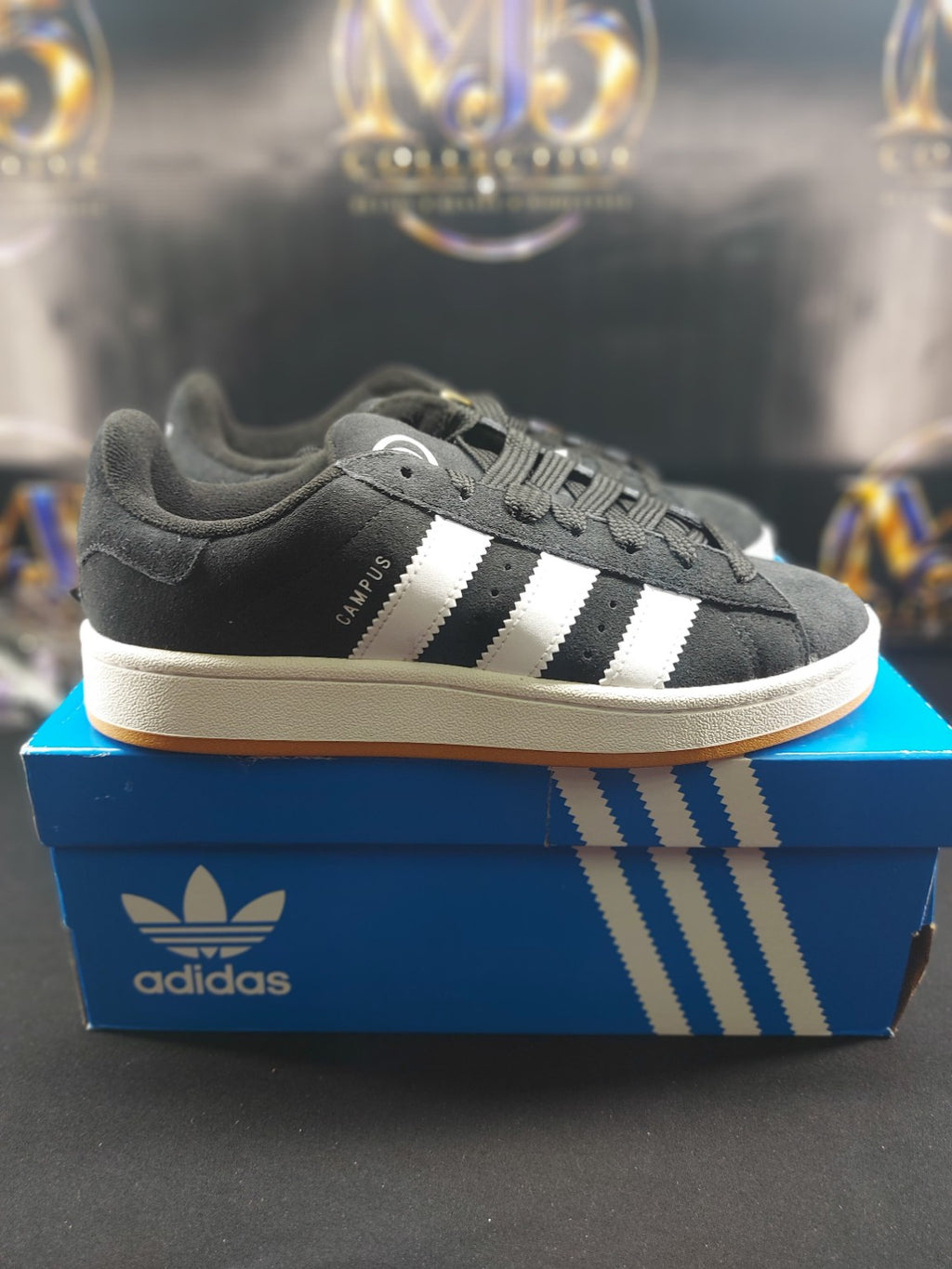 Adidas Campus 00s J black white gum US 7 original photo 5