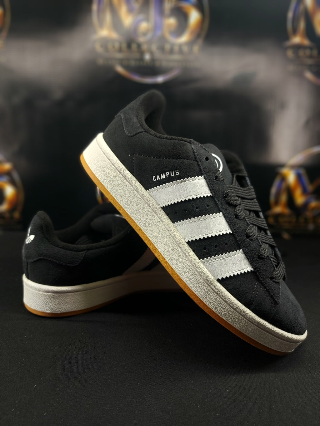 Adidas Campus 00s J black white gum US 7 original photo 1