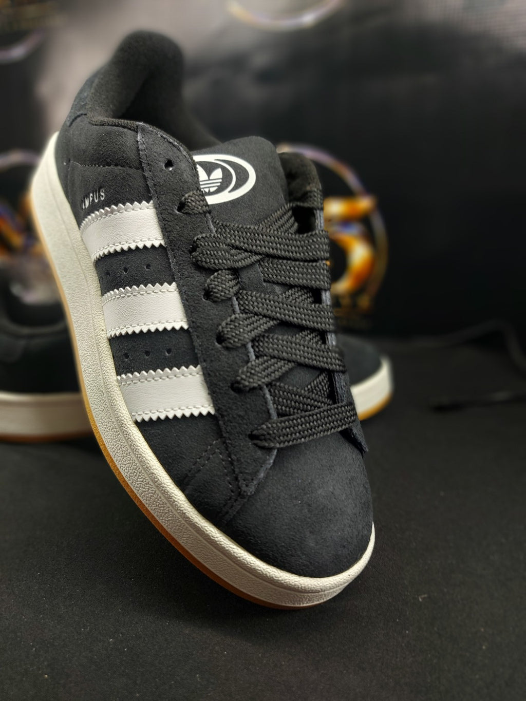 Adidas Campus 00s J black white gum US 7 original photo 6