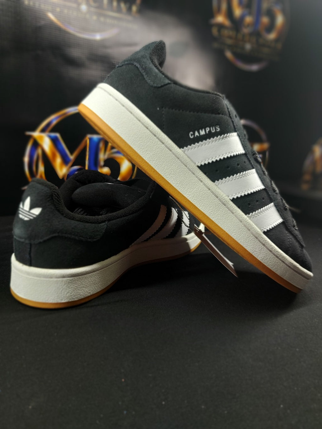 Adidas Campus 00s J black white gum US 7 original photo 7