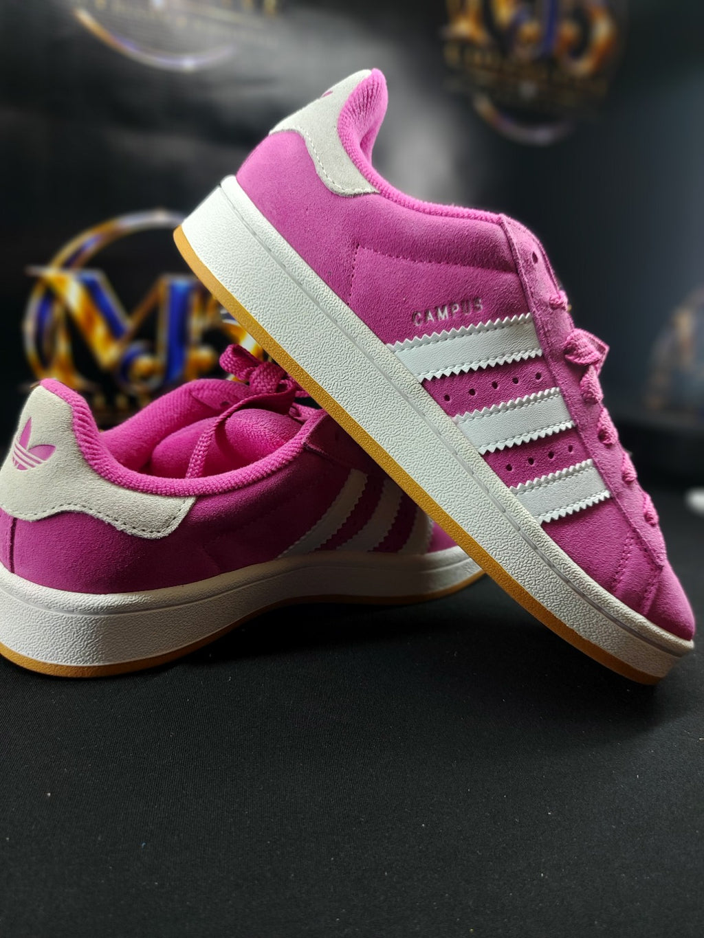 Adidas Campus 00s J pink white gum size 6Y actual photo 5