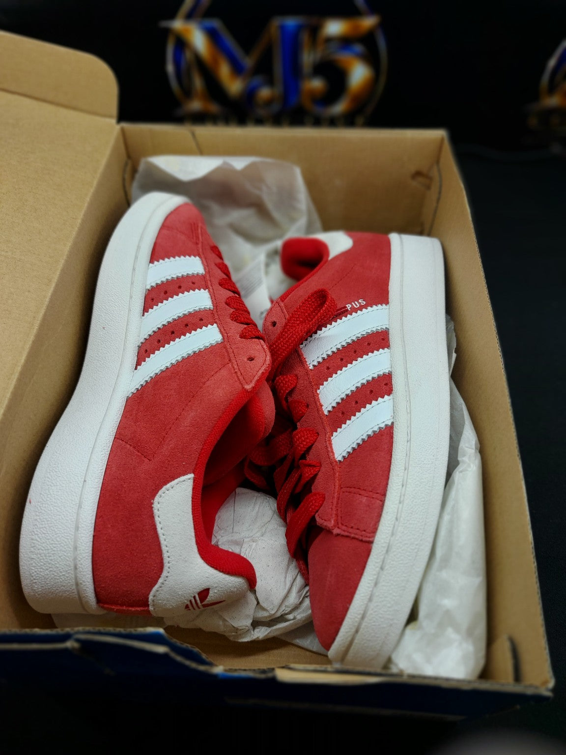 Adidas Campus 00s J Better Scarlet white size 6Y original photo 3