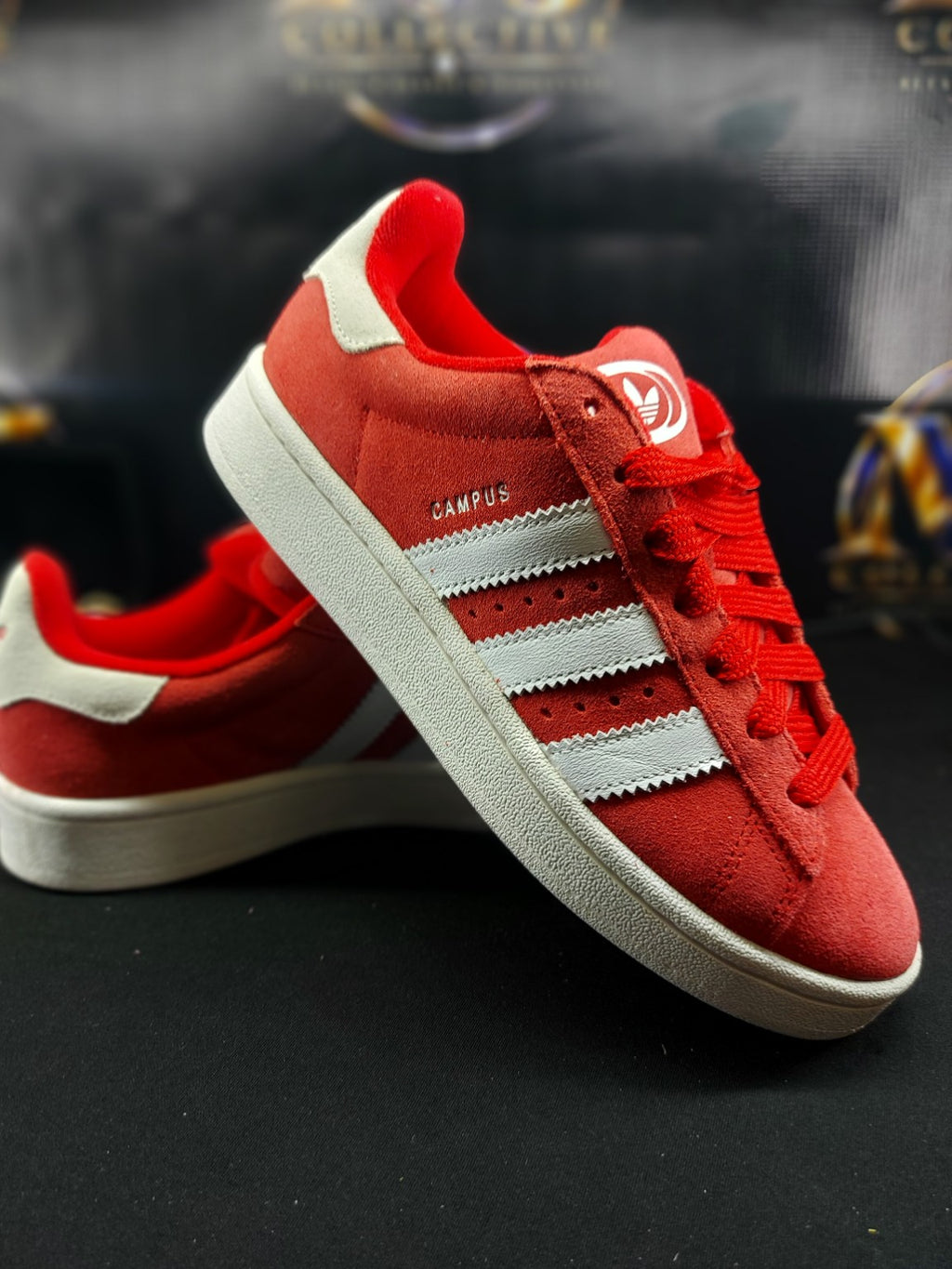 Adidas Campus 00s J Better Scarlet white size 6Y original photo 1