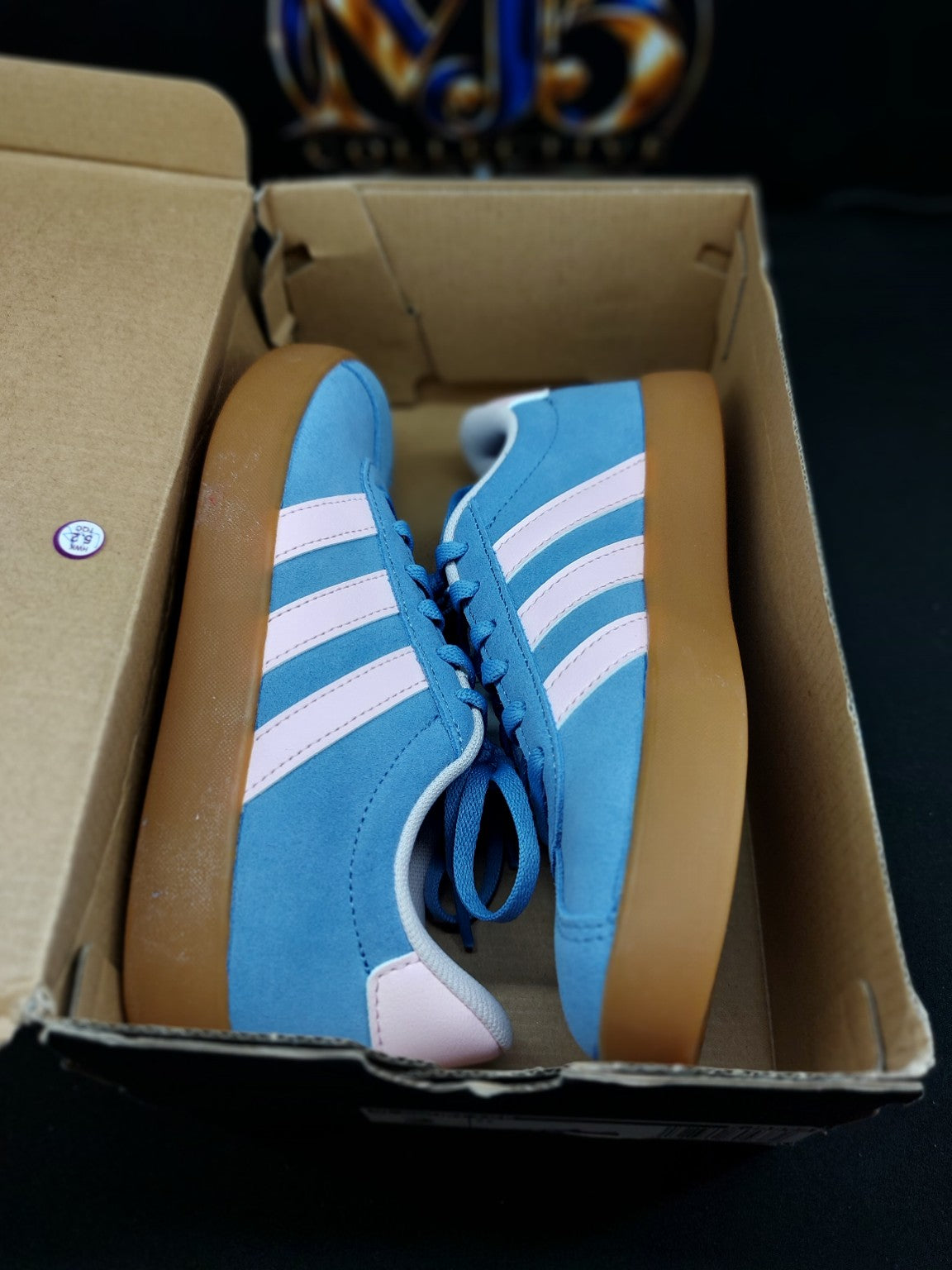 Adidas VL Court 3.0 K kids size 2 photo 4