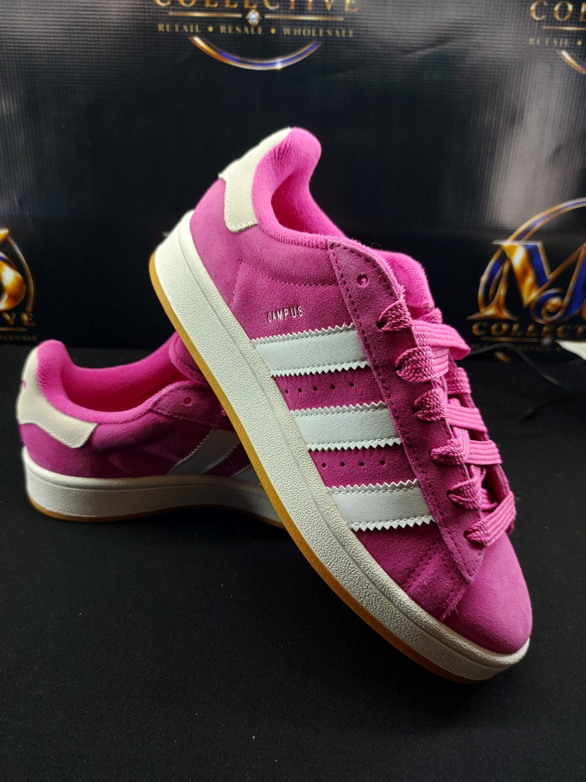 Adidas Campus 00s J pink white gum 7Y original photo 5