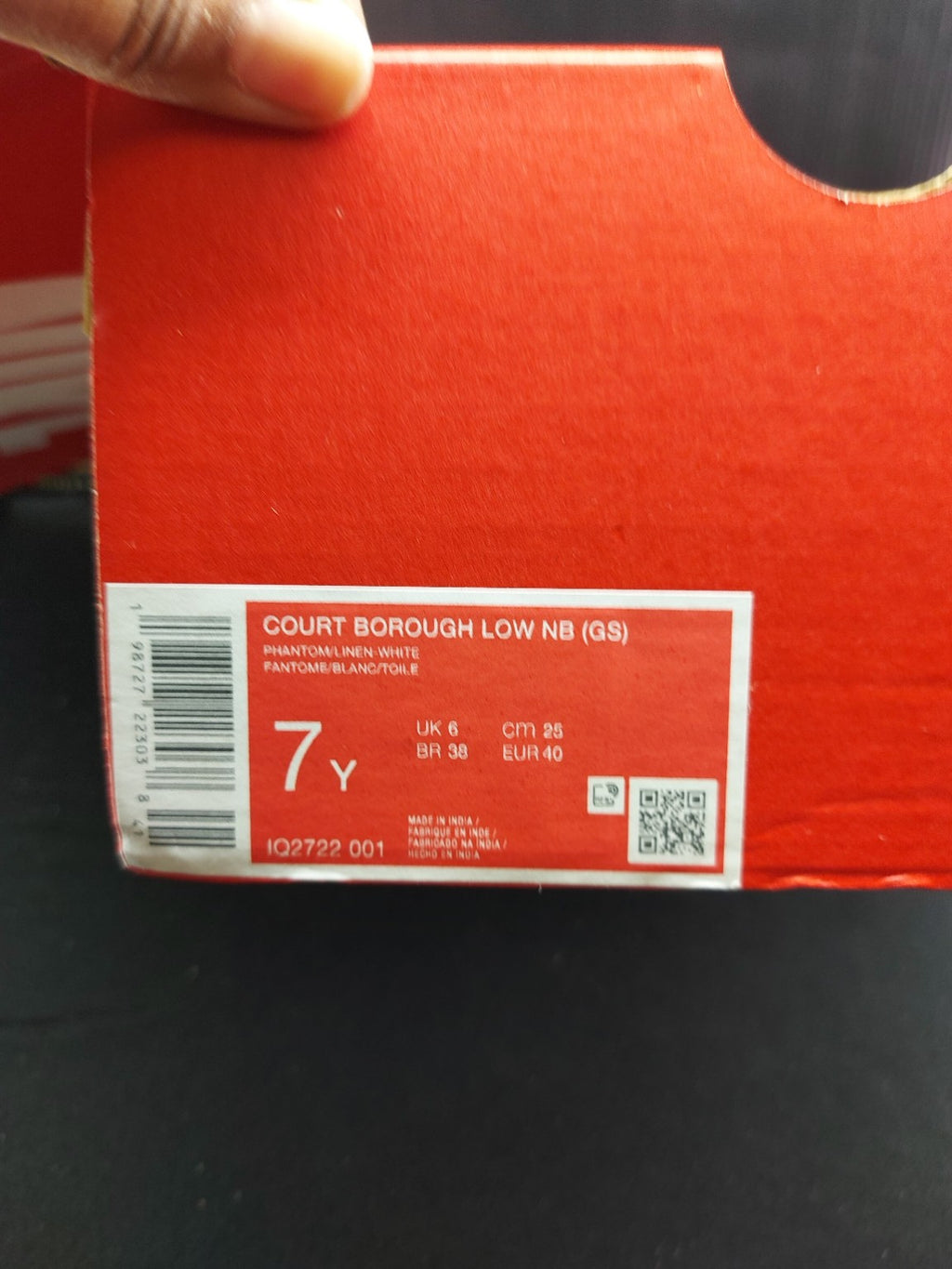 Nike Court Borough Low NB GS original photo 3