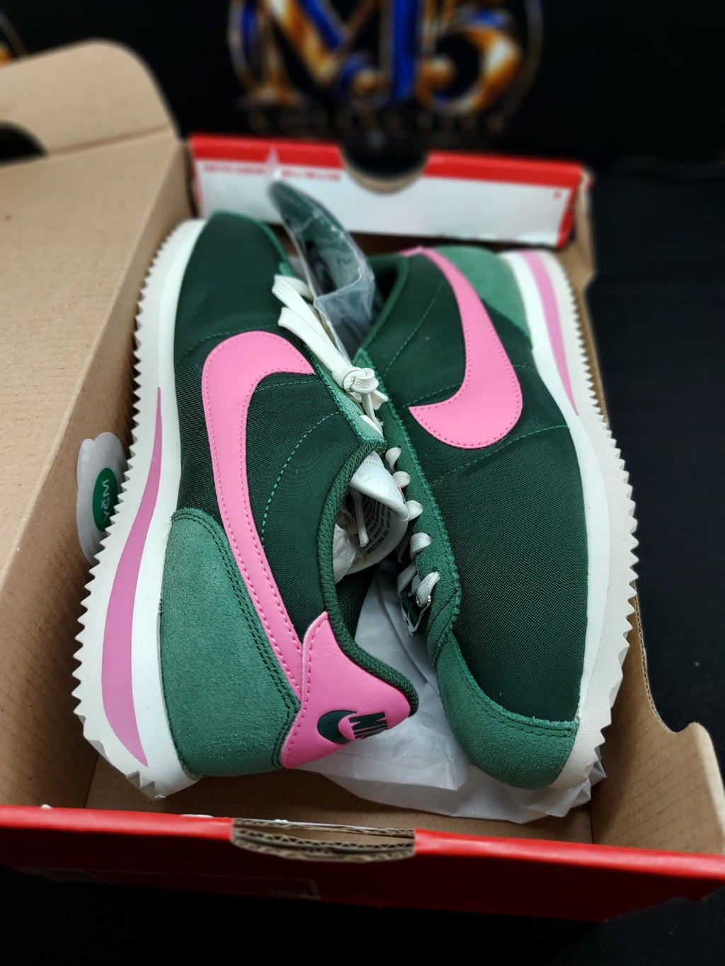 Nike Cortez – Fir/Pinksicle/Sail – Women's 7
