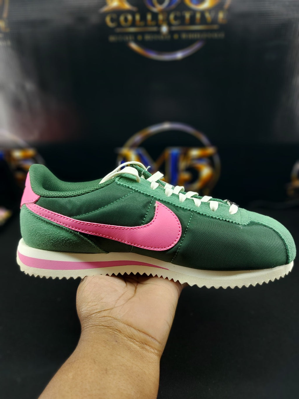 Nike Cortez – Fir/Pinksicle/Sail – Women's 7