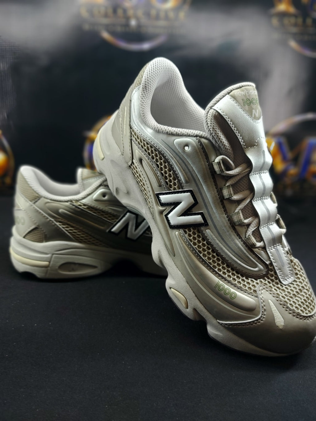 New Balance 1000 Kids Brown Grey size 7Y