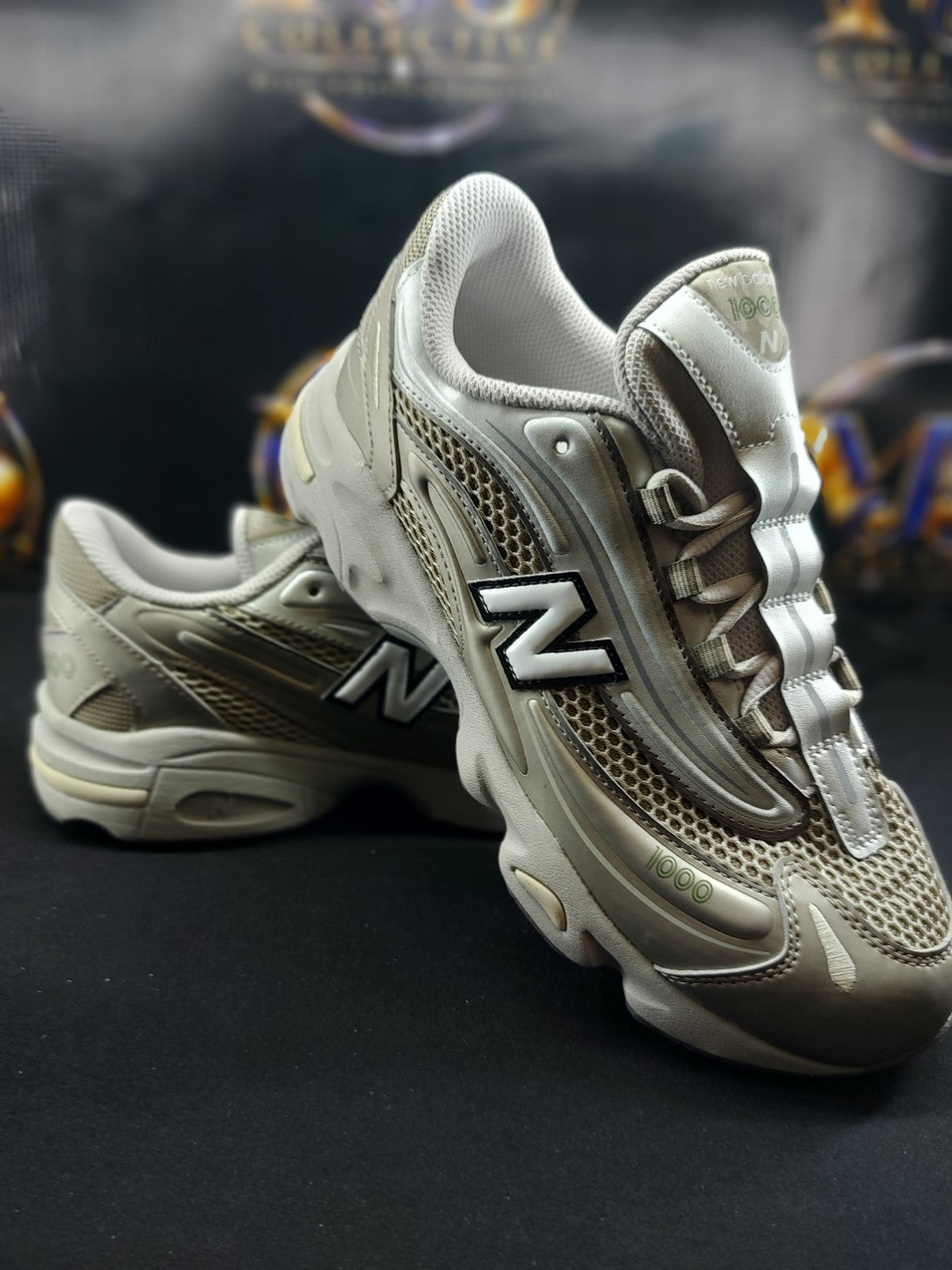New Balance 1000 Kids Brown Grey size 7Y