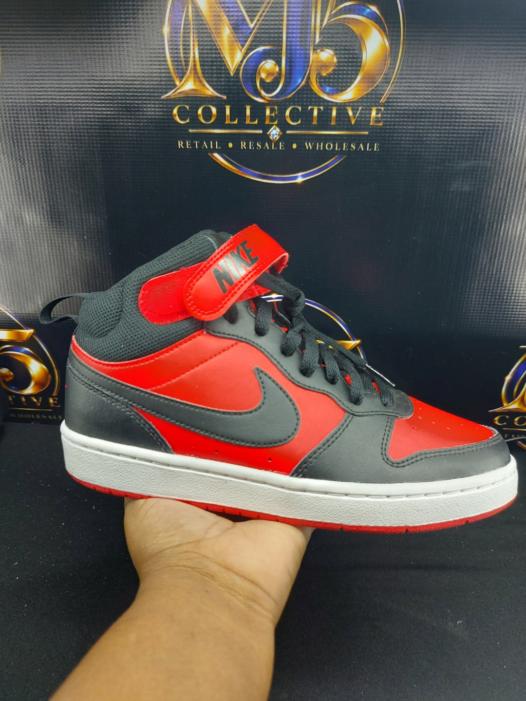 Nike Court Borough Mid 2 5.5Y photo 5