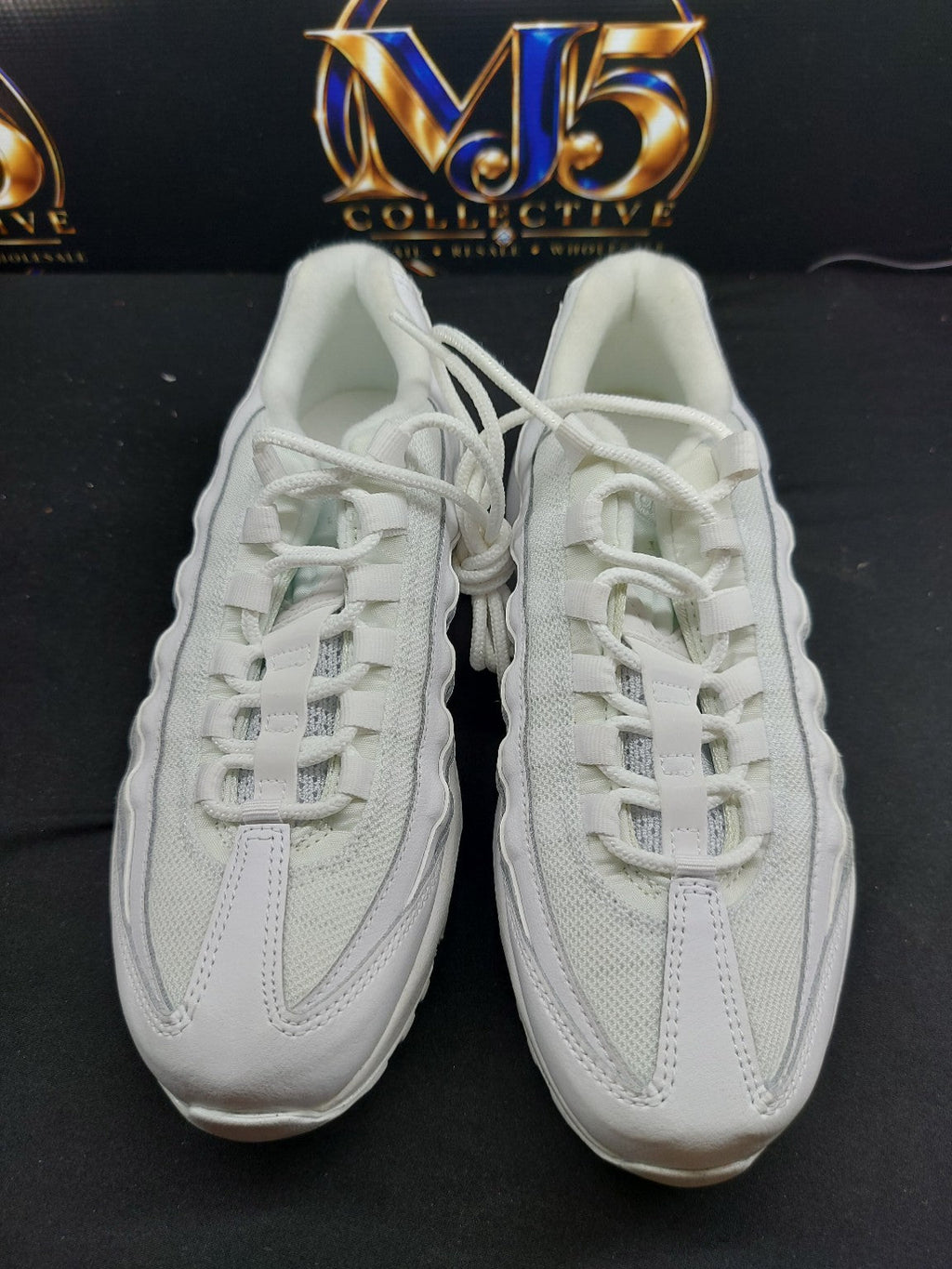 Nike Air Max 95 (GS) – Triple White – Size 6Y