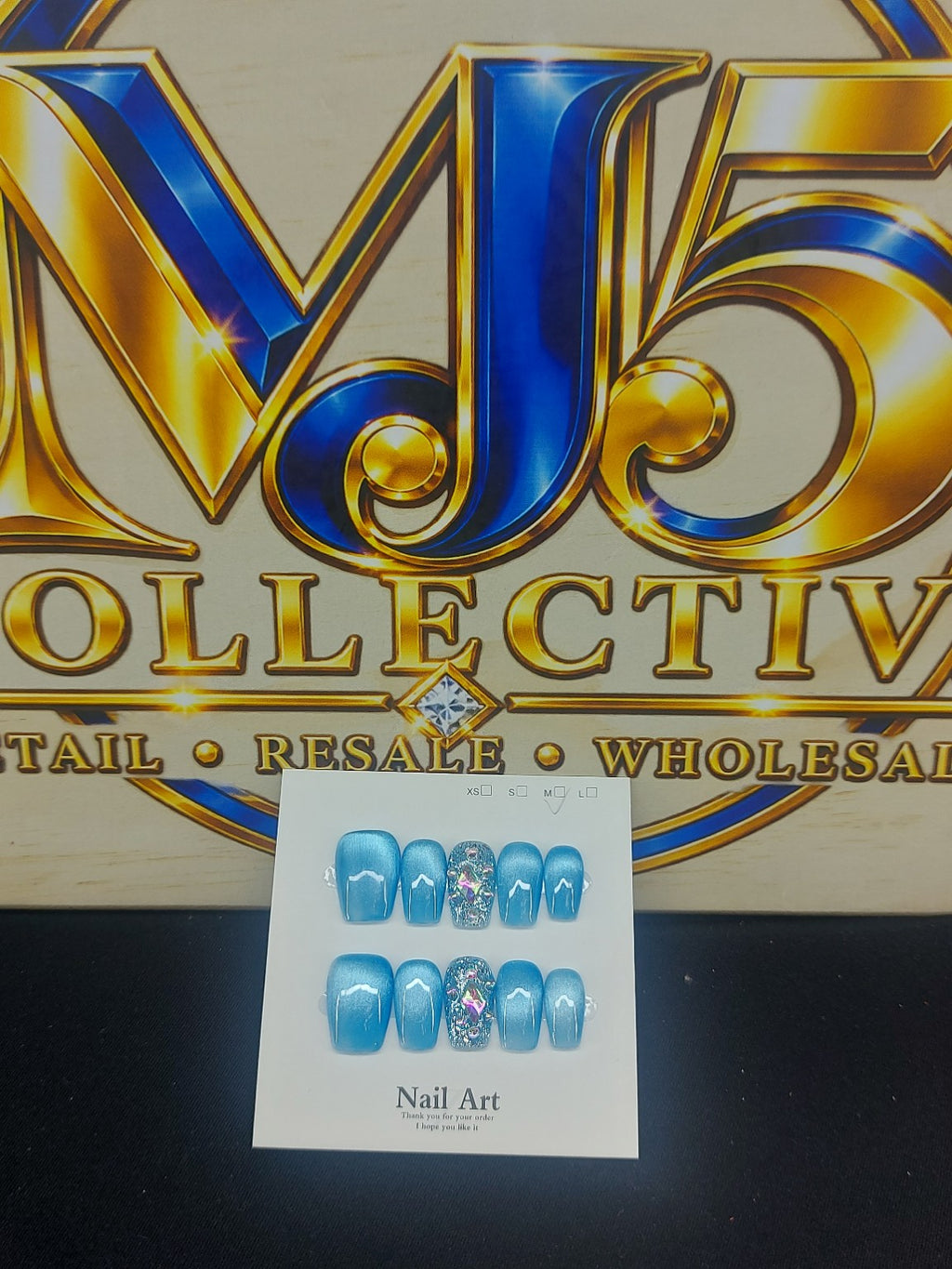 Blue Ice Glam full display