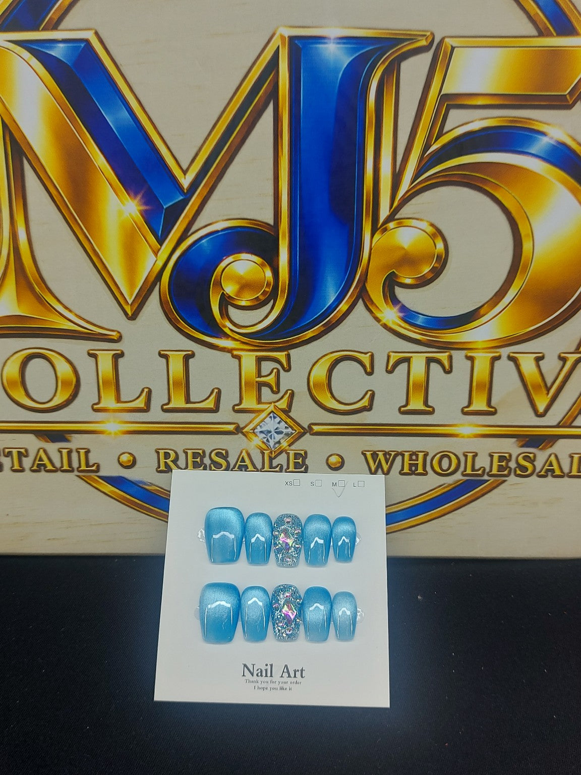 Blue Ice Glam full display