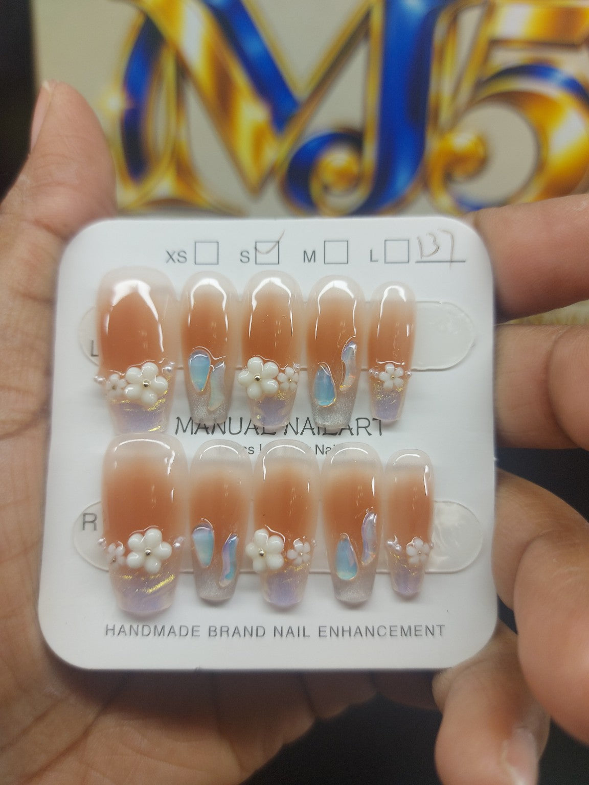 Peach Opal Blossom close-up