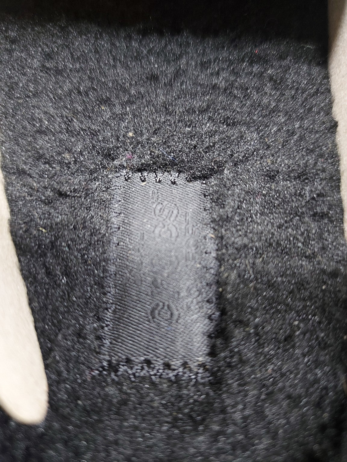 Crocs black faux fur slippers J4 original MJ5 Collective photo
