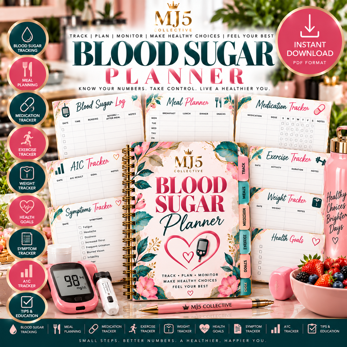 Blood Sugar Planner