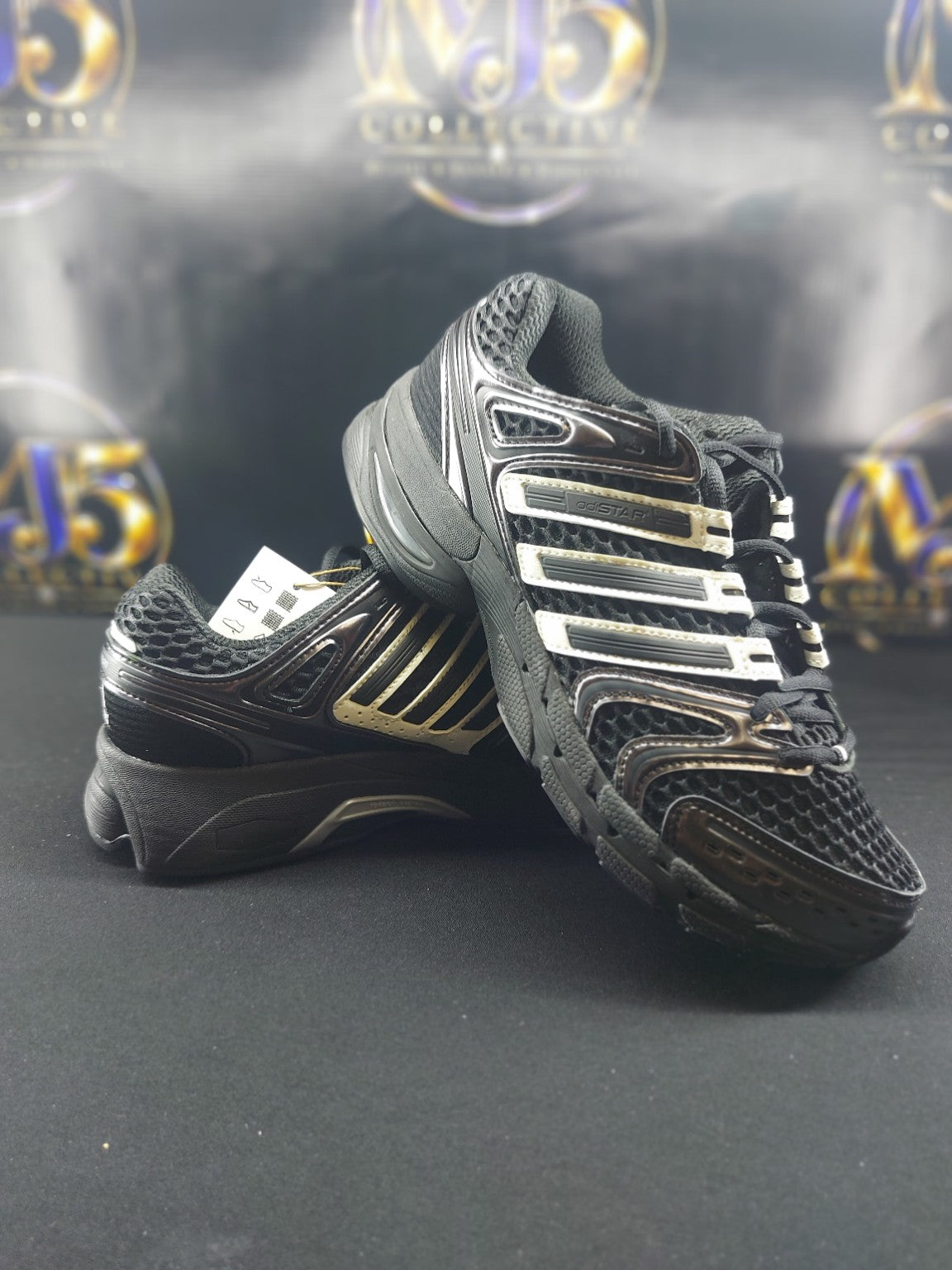 Adidas Adistar Control 5 W black and off white women's sneakers