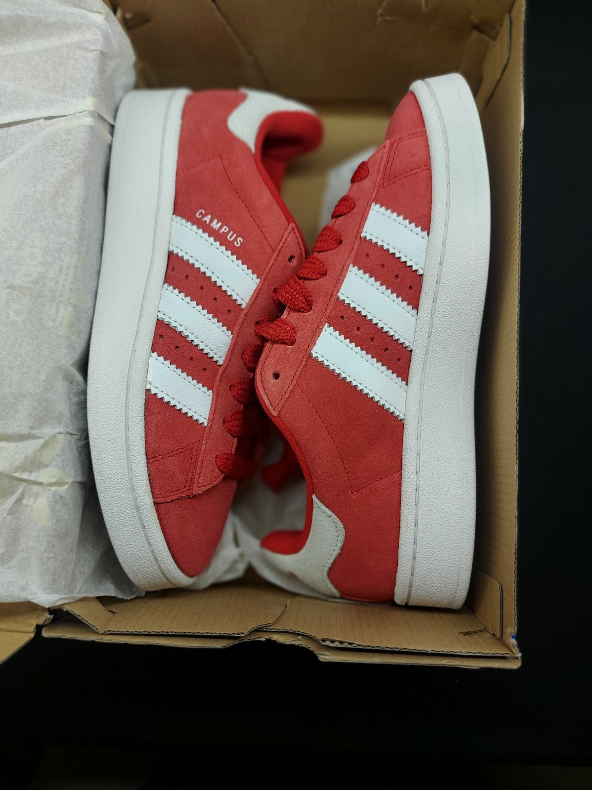adidas Campus 00s J pair inside original box