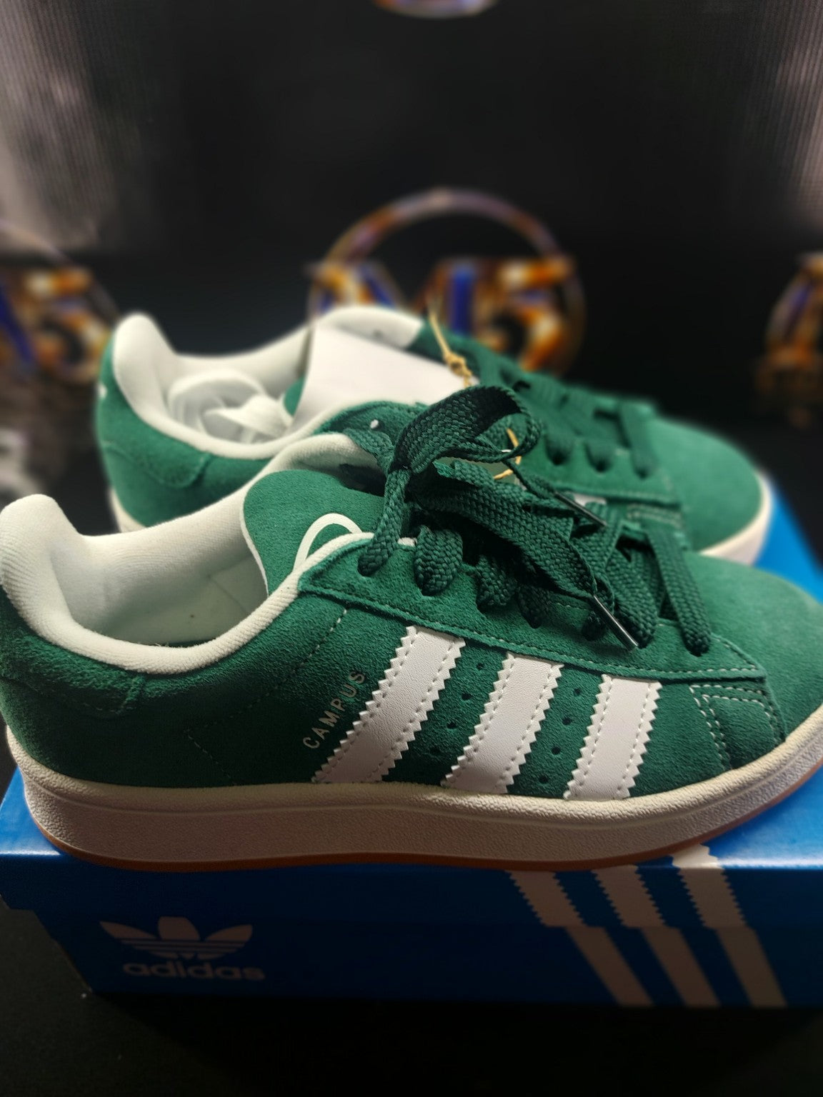 Actual adidas Campus 00s J Dark Green youth 5Y photo 3