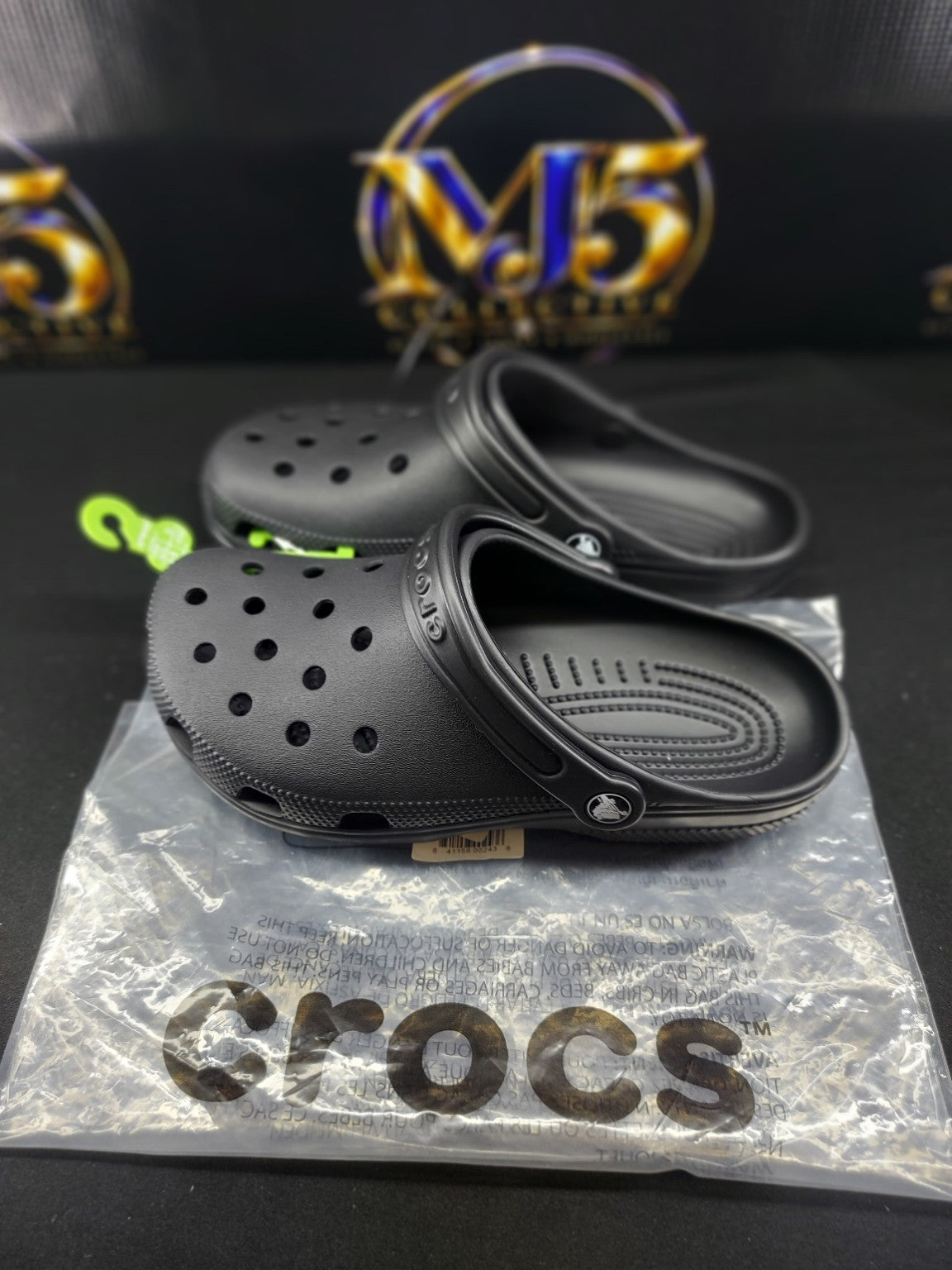 Actual black Crocs Classic Clog M6 W8 photo 3