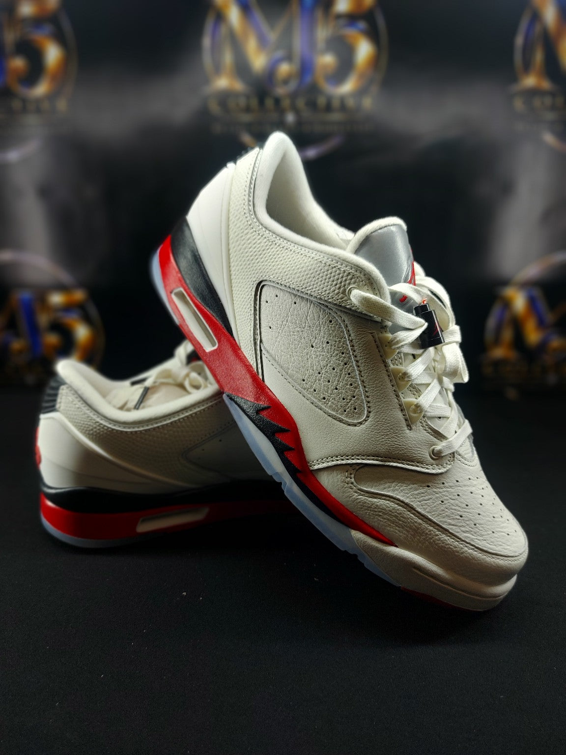 Jordan Sixty Plus Low Sail Fire Red Black men's size 11.5, actual photo 5