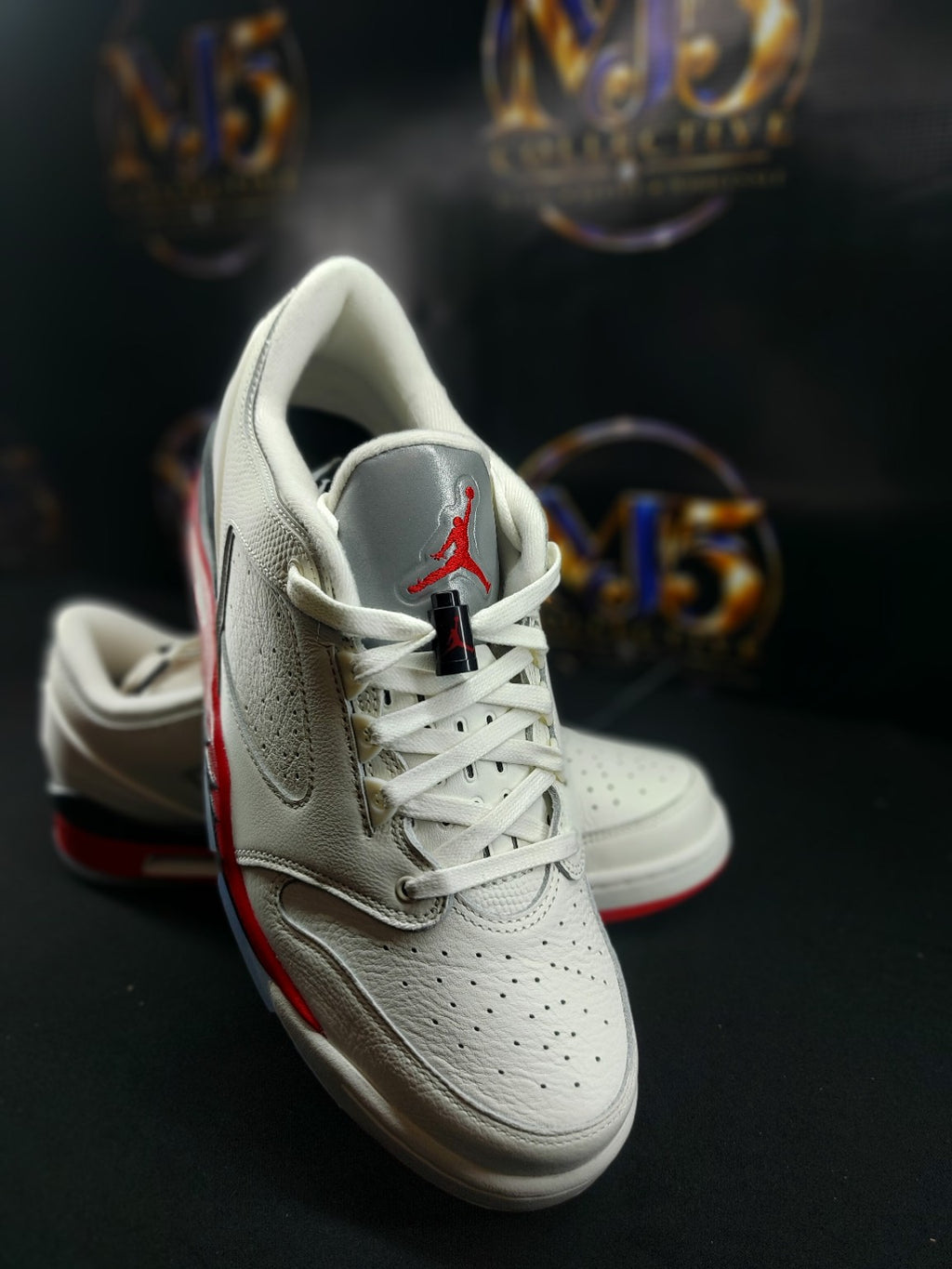 Jordan Sixty Plus Low Sail Fire Red Black men's size 11.5, actual photo 6