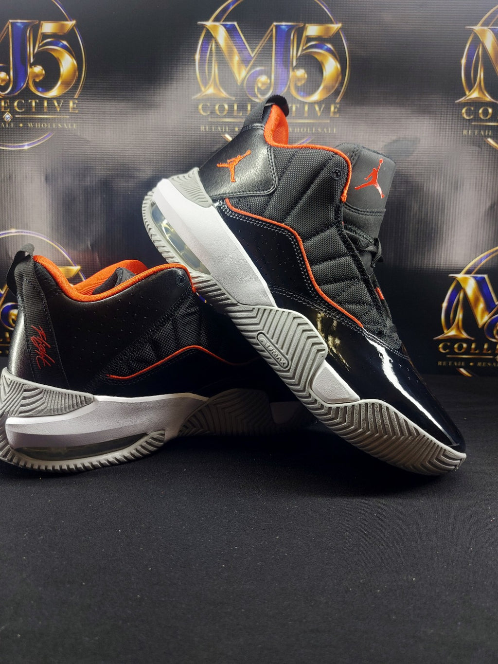 Jordan Stay Loyal Black Chile Red White men's size 10.5