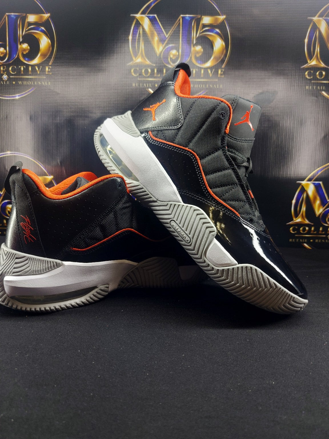 Jordan Stay Loyal Black Chile Red White men's size 10.5