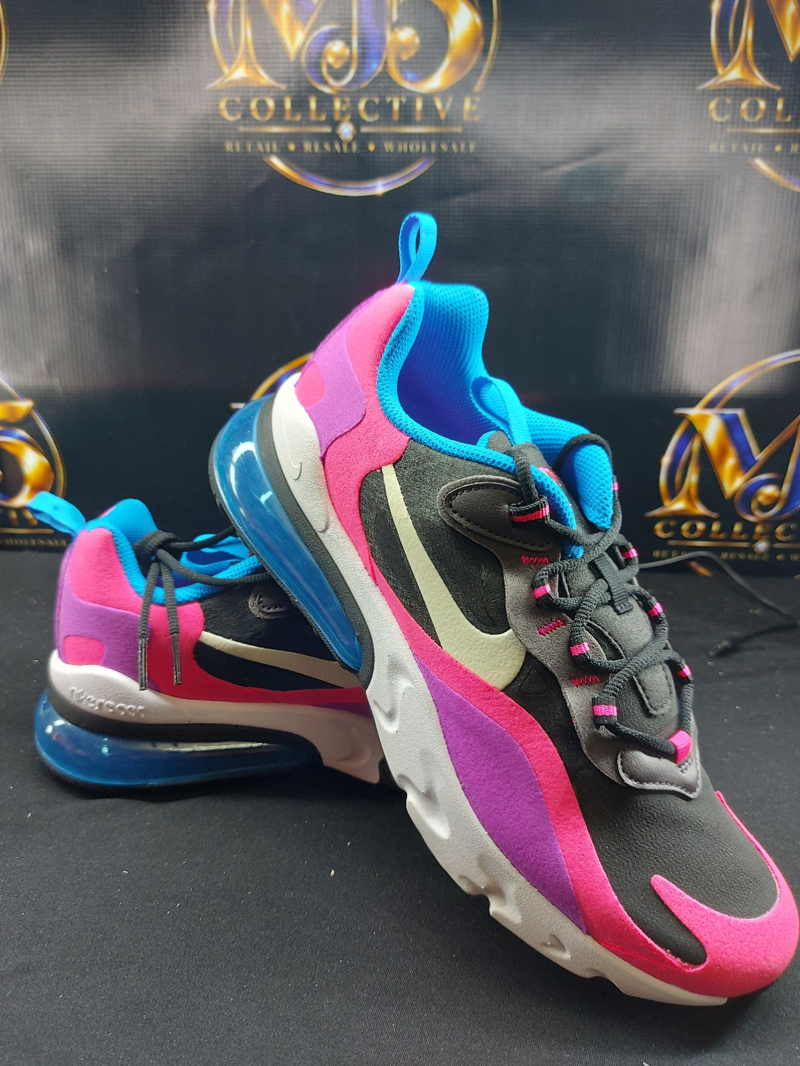 Actual Nike Air Max 270 React GS 7Y photo 2