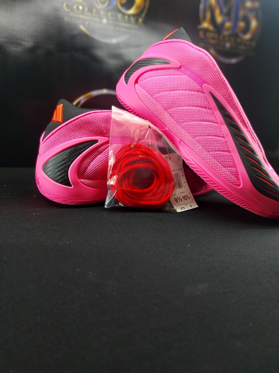 Adidas Anthony Edwards 2 Lucid Pink basketball shoes photo 6