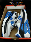 Nike Air Max 90 White Blue Crystal original photo 1