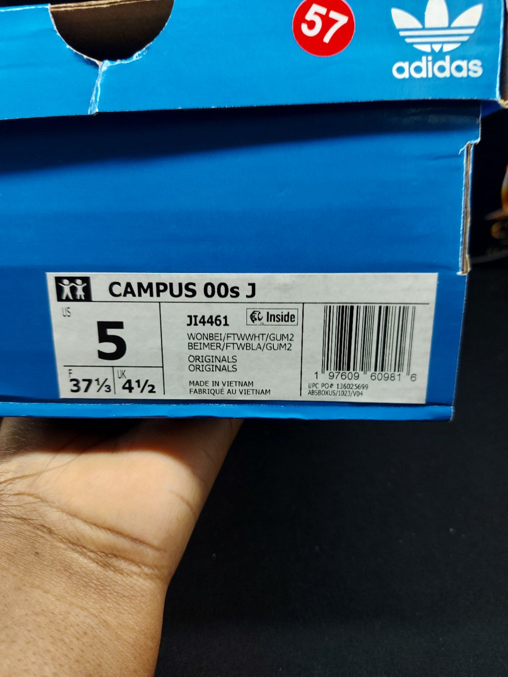 Actual Adidas Campus 00s J Wonder Beige US 5 photo 3
