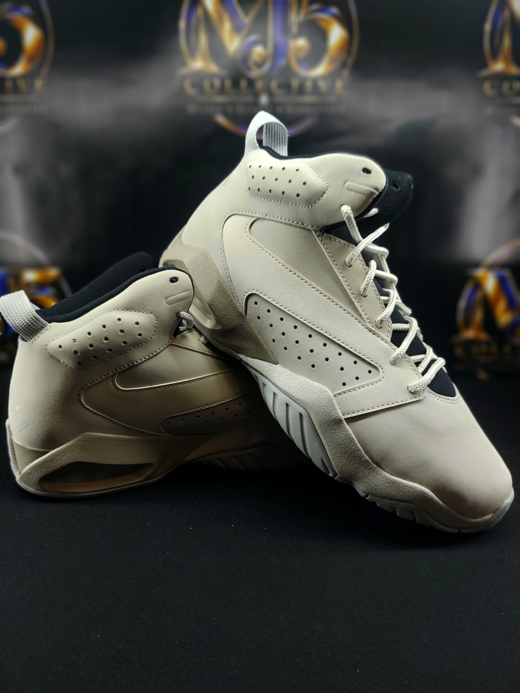 Jordan Lift Off Light Bone Reflect Silver men's size 9.5 actual product photo 1