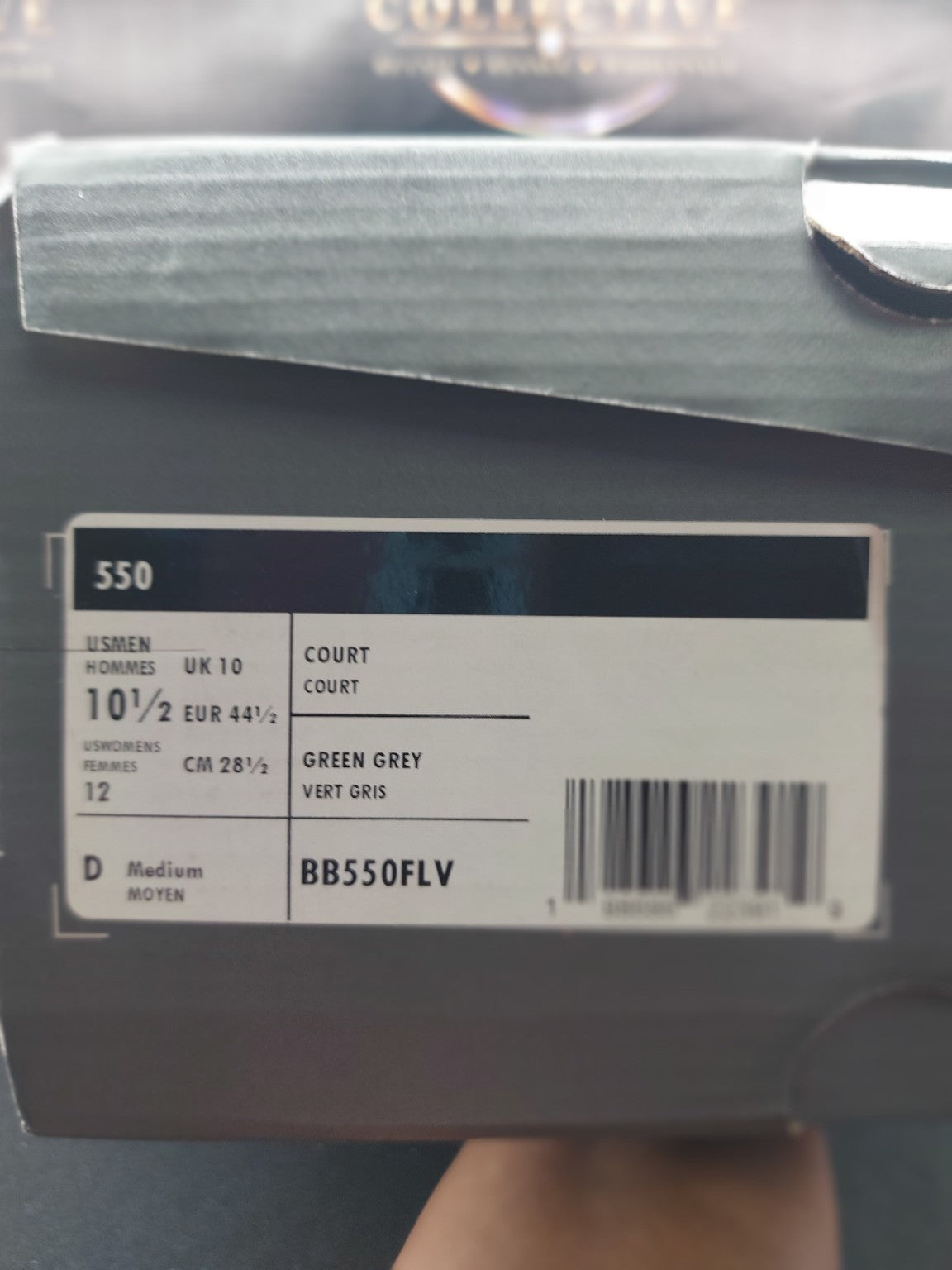 New Balance 550 BB550FLV actual photo 4