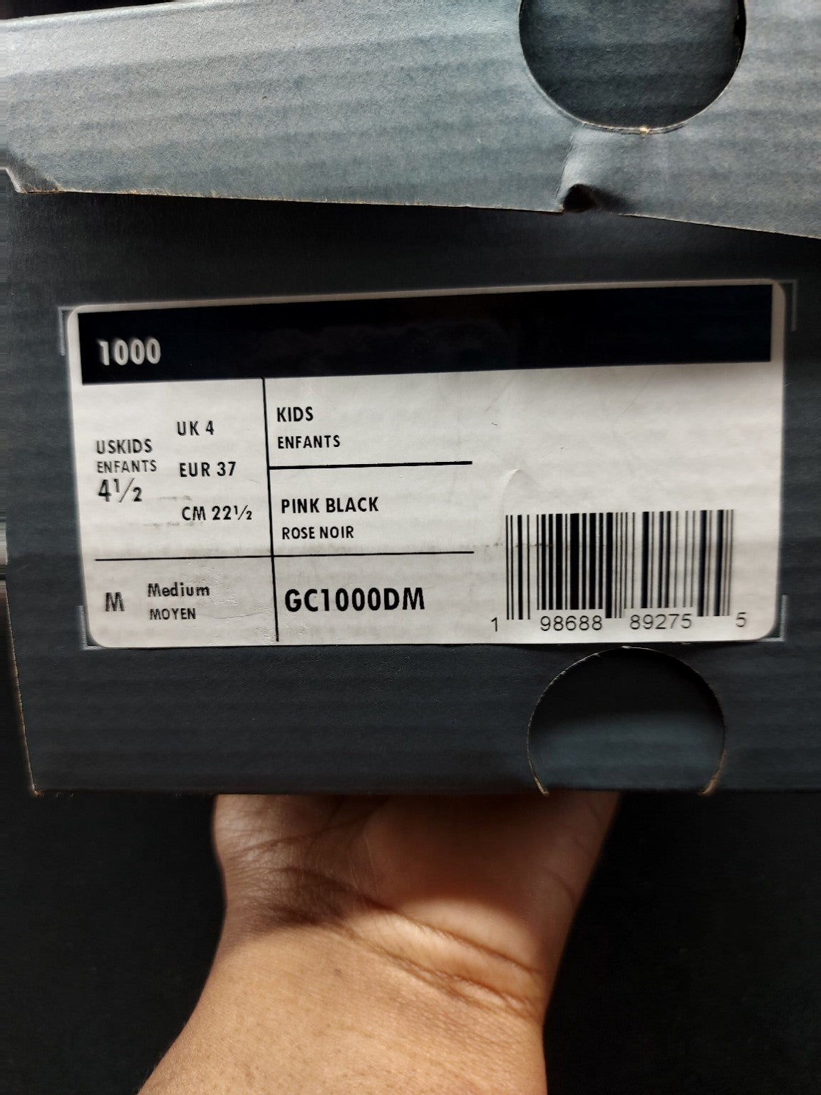 New Balance 1000 Kids GC1000DM 4.5Y actual photo 3