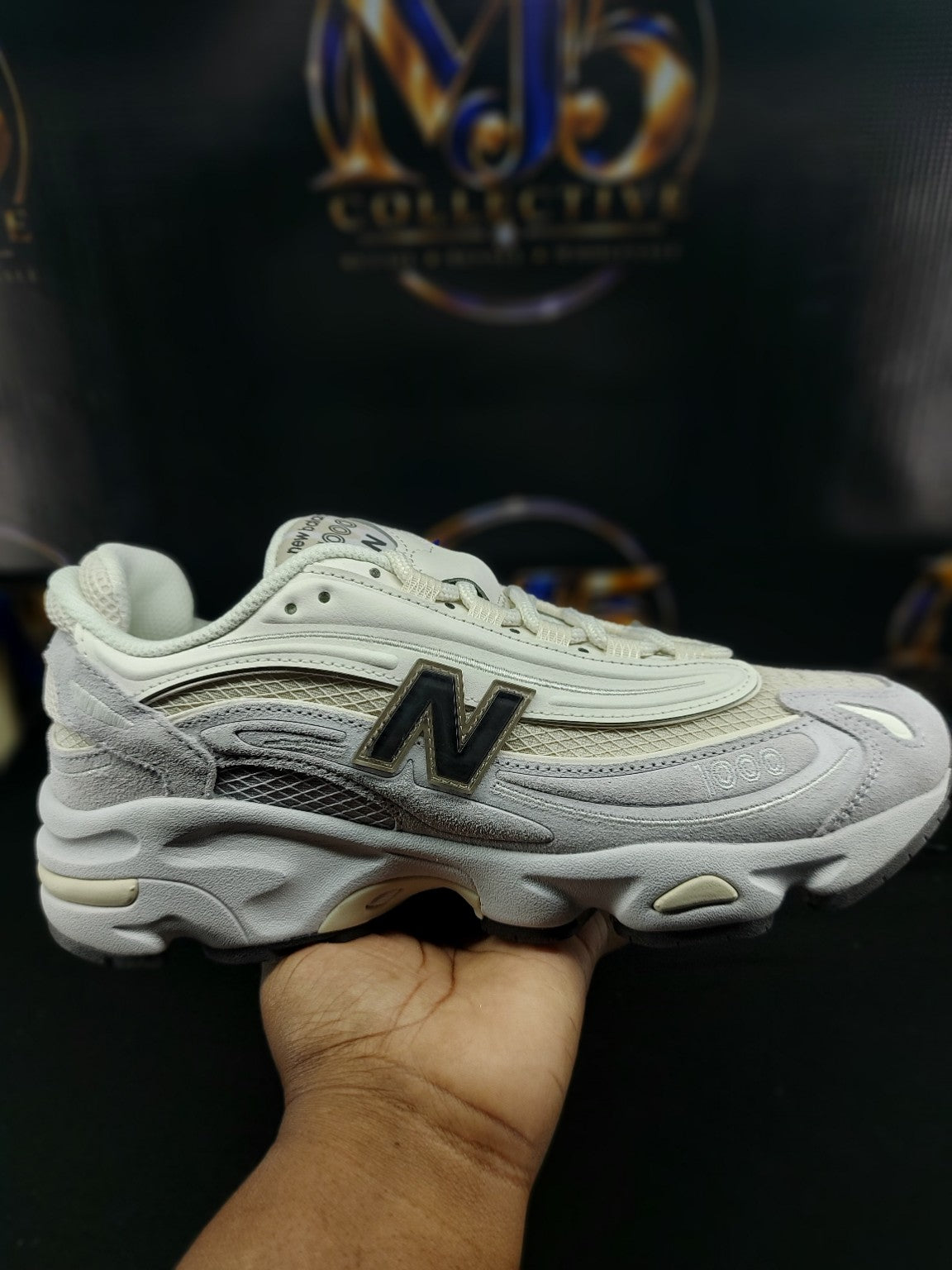 New Balance 1000 grey black original photo 2