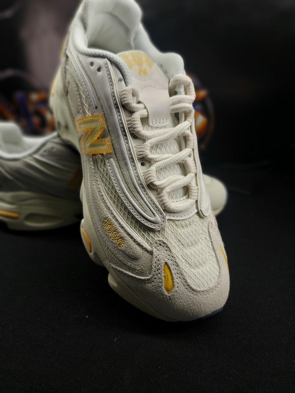 New Balance 1000 Grey White Yellow M1000FLM actual photo 5