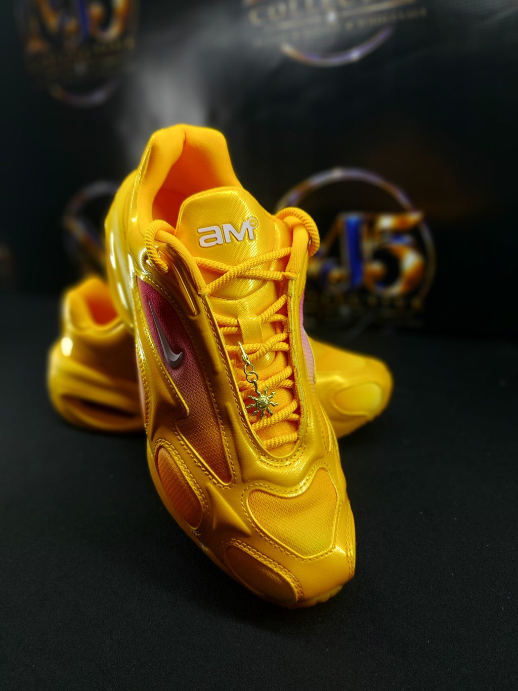 Nike Air Max Muse University Gold Pink Foam women's 7 actual photo 4