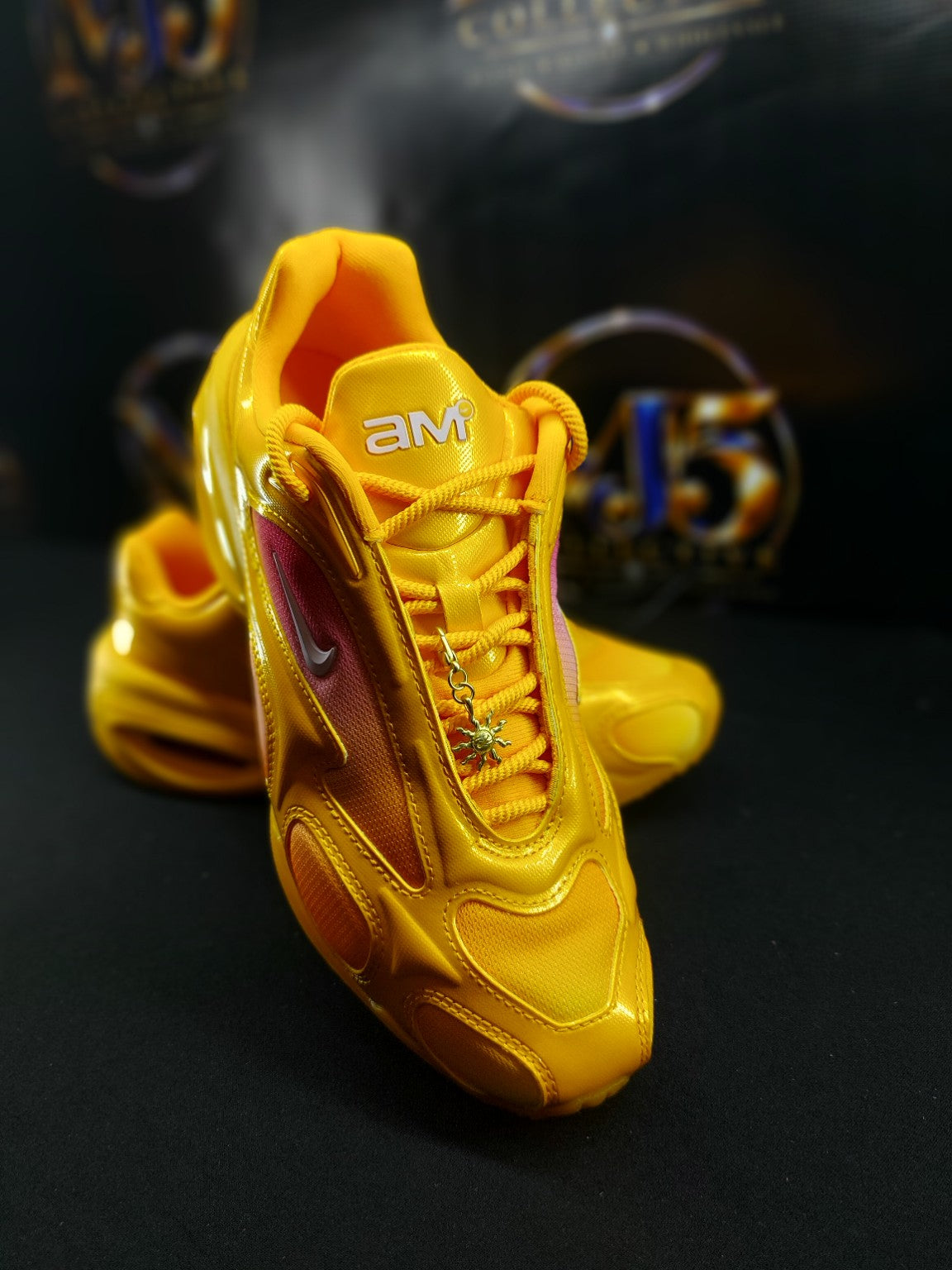 Nike Air Max Muse University Gold Pink Foam women's 7 actual photo 4