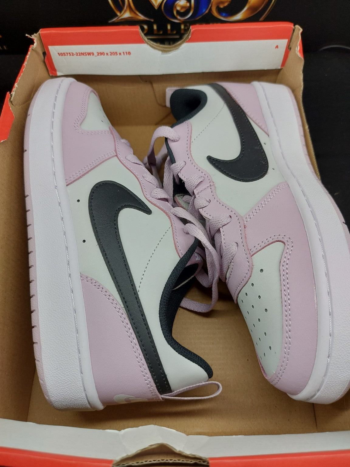 Nike Court Borough Low 2 (GS) – Photon Dust/Off Noir – 6.5Y