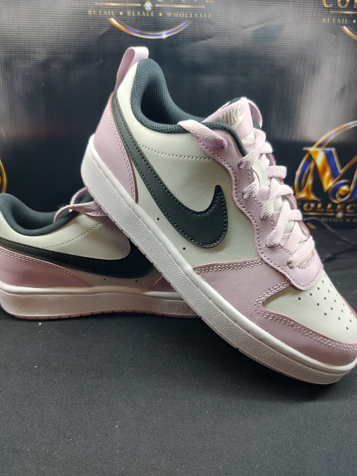 Nike Court Borough Low 2 (GS) – Photon Dust/Off Noir – 6.5Y