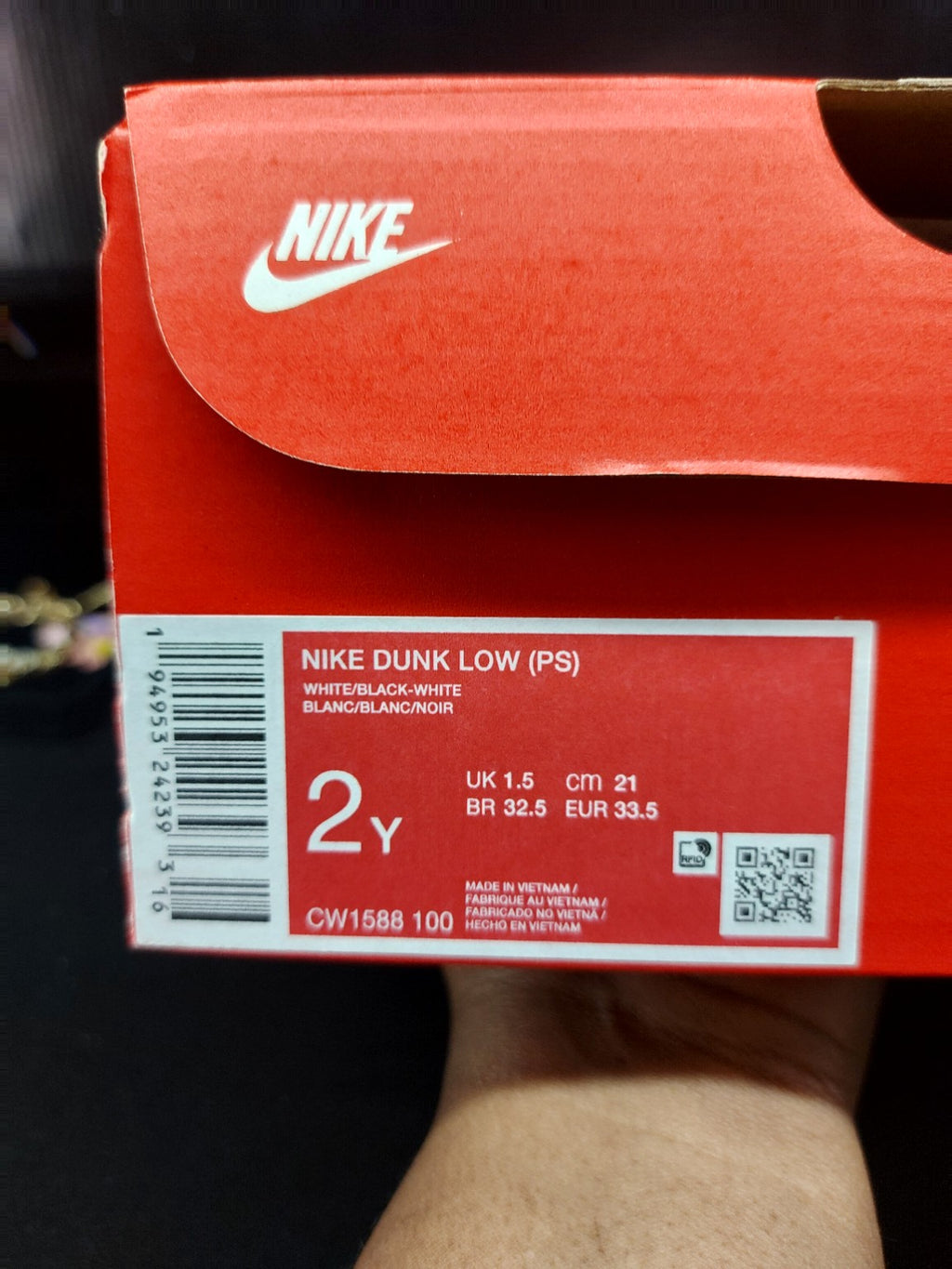 Actual Nike Dunk Low PS Panda 2Y photo 5
