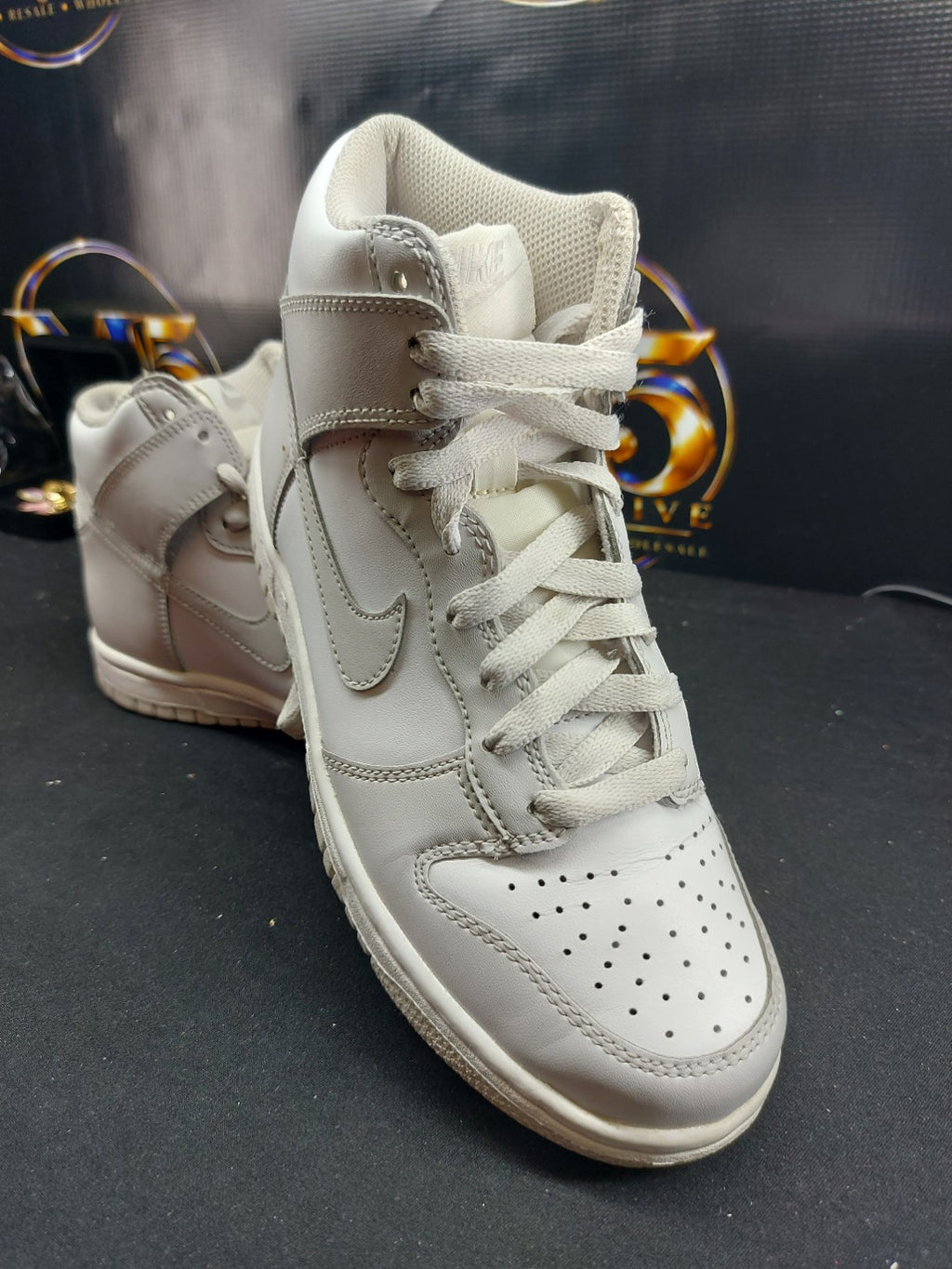 Nike Dunk High GS Vast Grey 4.5Y actual item photo 4