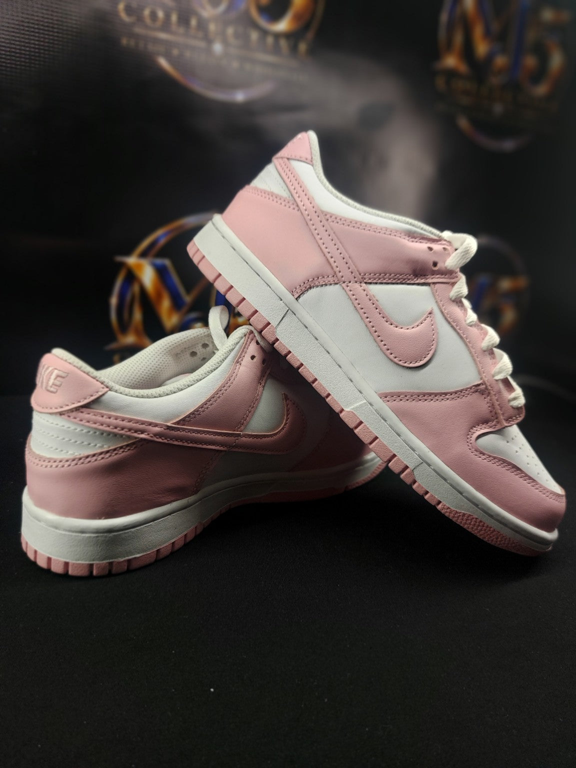 Actual Nike Dunk Low GS Medium Soft Pink size 7Y photo 5