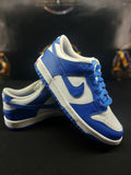 Actual Nike Dunk Low GS White Hyper Royal size 5Y photo 1
