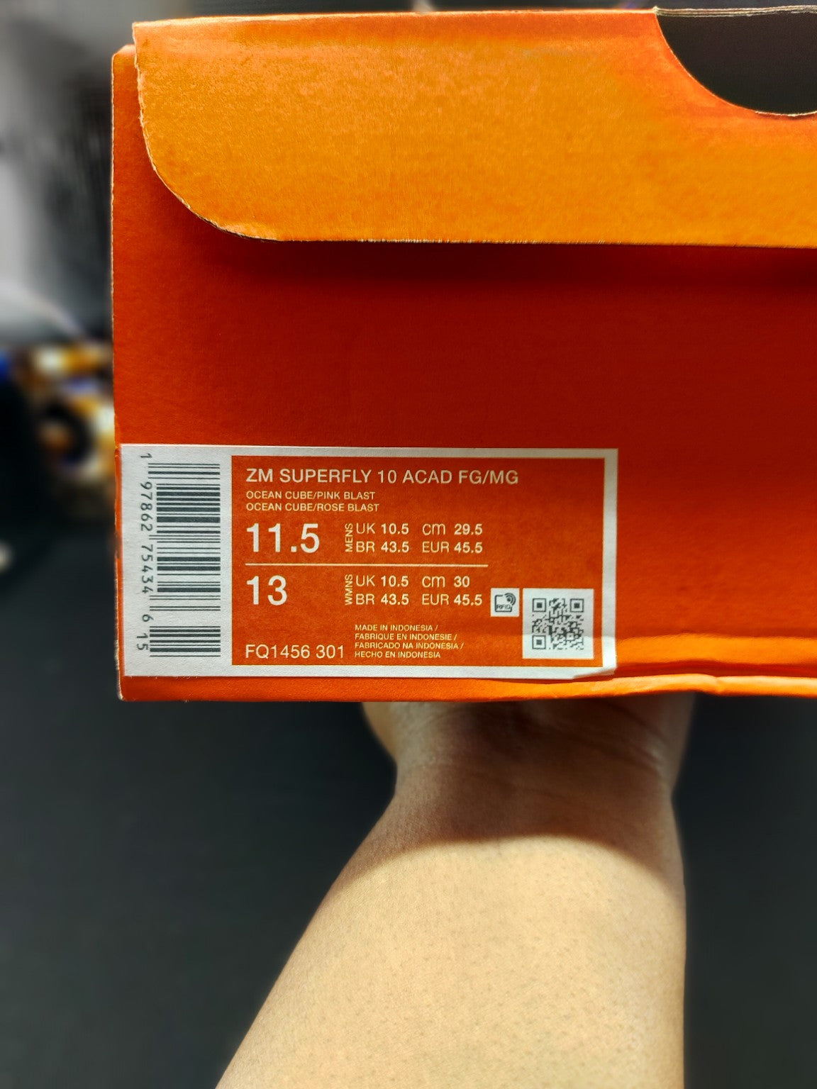 Actual Nike Mercurial FQ1456-301 photo 3