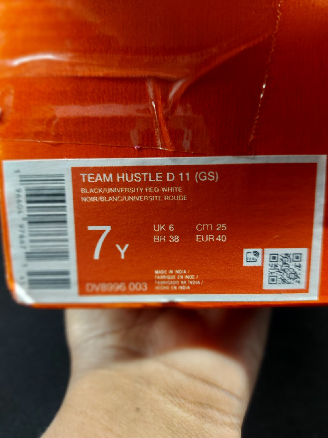 Nike Team Hustle D 11 GS original photo 3